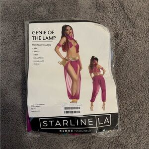 Pink Genie Halloween Set